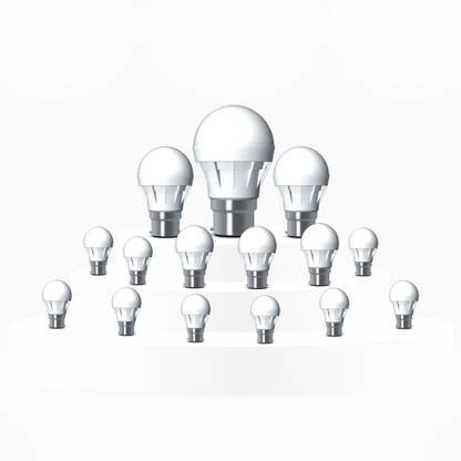 Dynamo 15 W Basic Round LED Bulb