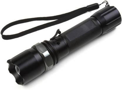 Lighting Up 18650 Flashlight Tactical Flashlight with Holster Rechargeable Batteries x 2 Adjustable Zoom and Focus Lamparas Recargables LED T6 Flashlights Includes Carry Pouch for Belt