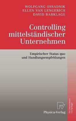 Controlling mittelstaendischer Unternehmen