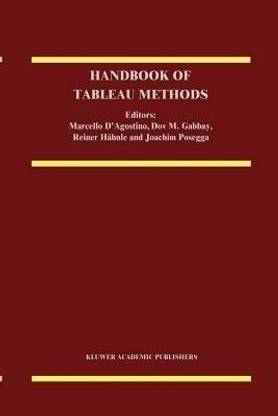 Handbook of Tableau Methods