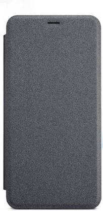 VaiMi Flip Cover for Moto E4 (High Quality , Black color)