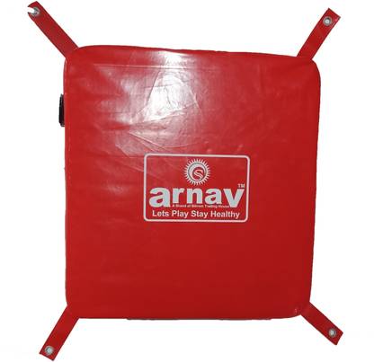 Arnav PU Wall Mounted Punching Pad Square for Boxing Karate Single Piece Foam 90 mm Speed Bag