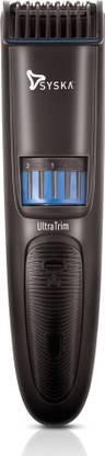 Syska HT500 Trimmer 40 min  Runtime 20 Length Settings
