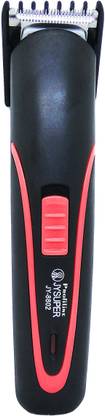 Profiline JY SUper 8802 Red Rechargeable Hair Beard 001 Trimmer 45  Runtime 1 Length Settings