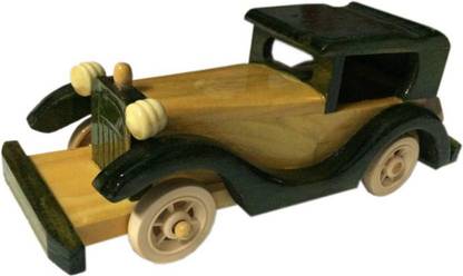 WoodCart Wooden Toy Car for Child Green