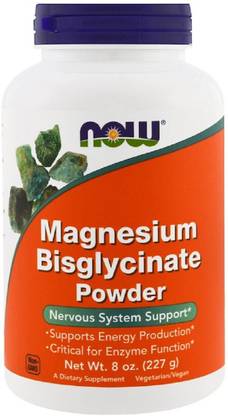 Now Foods Now Foods, Magnesium Bisglycinate Powder, 8 oz (227 g)