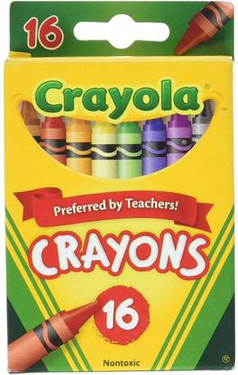 CRAYOLA 16 CT CRAYONS