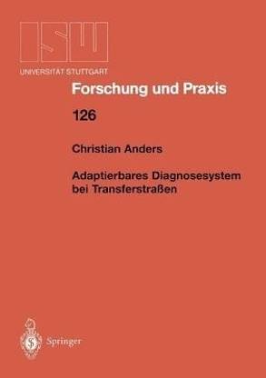 Adaptierbares Diagnosesystem bei Transferstrassen