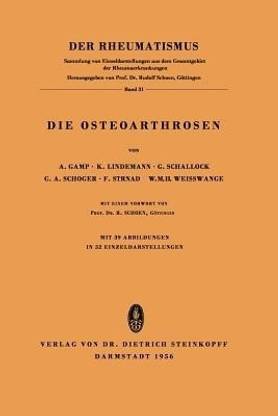 Die Osteoarthrosen