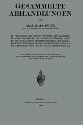 Gesammelte Abhandlungen