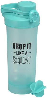VOLCO Gym Protein Shaker Bottle with Lock & Unlock button 750 ml Shaker