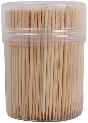 KRISHNA Toothpick Sticks - 250+ Bamboo Toothpick