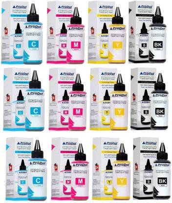 PRODOT cartridge refill ink for Canon Printer for MG3670, MG2970, iP7270, MG2577, MG3070, MG2570, MG3077, MG2470, MG2577, MG3170, MP2870, iP7270, E510, E600, 3170, E560 PIXMA E, MG, MP REFILL INK FOR CANON ink CARTRIDGES Tri-Color Ink Bottle