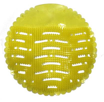 NS Energy URINAL SCREEN MAT - 10 PCS SET (EXCITING NEW FRAGRANCES which LAST for 30 DAYS) Lemon Spray Toilet Cleaner
