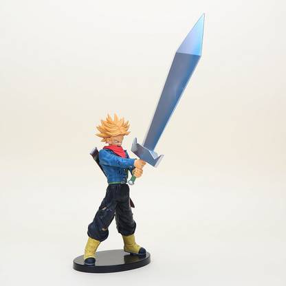 imodish Dragon Ball Z DBZ Super Saiyan Trunks With Sword Action Figure