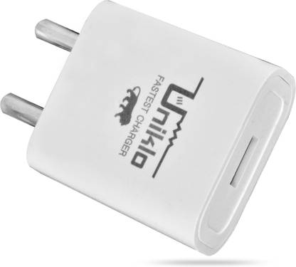 ULTRA UNIKLO 5 2.5 A Wall Charger for Mobile with Detachable Cable