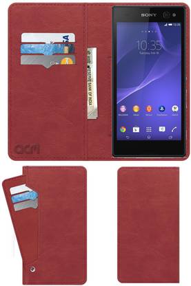 ACM Flip Cover for Sony Xperia C3