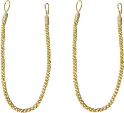 DECOR GALLERY Gold Tieback Hook, Tassels, Curtain Hooks