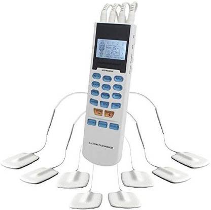 DoctorTech India Portable TENS Unit Muscle Stimulator - Electronic Pulse Massager - OTC Home Use handheld Pain Relief therapy Device - Pain Management on the Shoulder, Joint ,Back and Leg. Electrotherapy Device