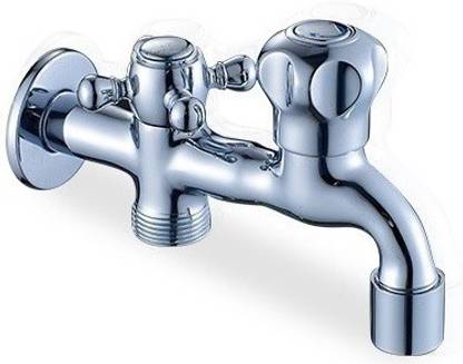 BOSCH 10003801 Two Way Bib Tap for Washing Machine / Dishwasher Twin Elbow Valve Faucet