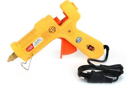 Mult-Equip 80-150 W Dual Temperature Hot Melt Glue Gun Thick Flow of glue Glue Stick Heavy Duty Glue Gun 80-150 Watts glue gun PTC Heater Quick Preheat with best selling copper hot melt glue gun for book binding auto power off auto power-off Thermal conductivity corrosion and heat resistant Standard Temperature Corded Glue Gun