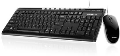 GIGABYTE GK-KM6150 Multi-Media Keyboard and Mouse Combo Set Designed for Gaming