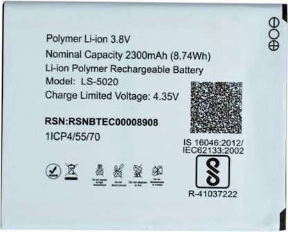 HATHOT Mobile Battery For  LYF WATER 10