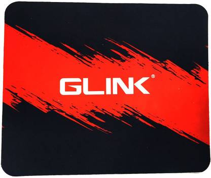 Glink gaming mouse pad red & black Non Slip Base Mousepad