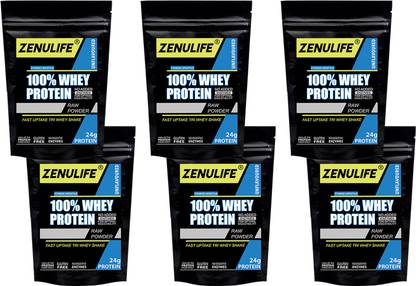 zenulife Nutrition Prostar 100% Whey Protein 100g (Pack of 6) Whey Protein