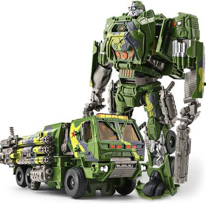 HALO NATION Deformation Tycoon Robot - Camouflage King Kong - Motorman Sleuth Transformers Premier Edition Autobot Hound Figure Manual Trasformation (30 cm)
