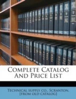 Complete Catalog and Price List