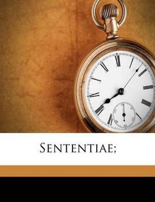 Sententiae;