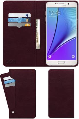 ACM Flip Cover for Samsung Galaxy Note 5