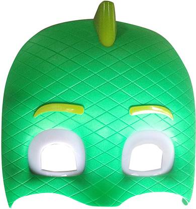 IndusBay PJ Mask Character Face Mask Gekko face Mask with Light for kids