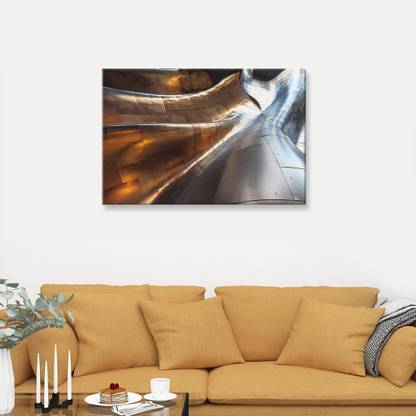 picsdream Stretched Photo Print EMP Museum on Canvas Digital Reprint 8 inch x 12 inch Painting