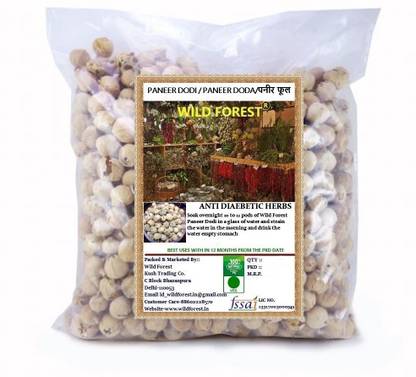 वाइल्ड फॉरेस्ट पनीर डोडी | इंडियन रेनेट | पनीर डोडा | पनीर का फूल | विथानिया कोगुलांस | एंटी-डायबिटिक बीज