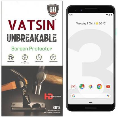 Vatsin Impossible Screen Guard for Google Pixel 3