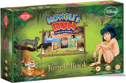DISNEY Mowgli’s Run:Escape From Shere Khan-Board game Party & Fun Board Game