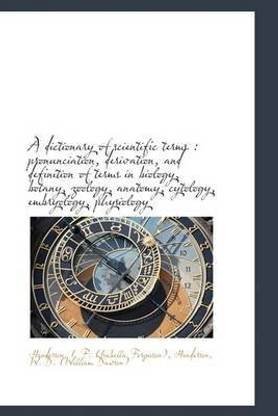 A Dictionary of Scientific Terms