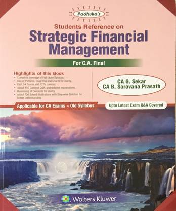 Paduka's Students Reference on Strategic Financial Management For CA Final