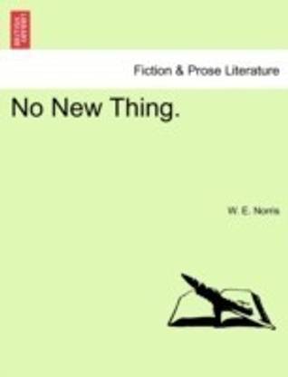 No New Thing.