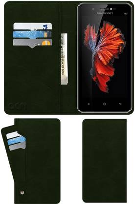 ACM Flip Cover for Videocon Graphite 1 V45ed