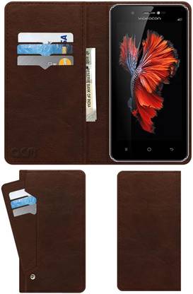 ACM Flip Cover for Videocon Graphite 1 V45ed
