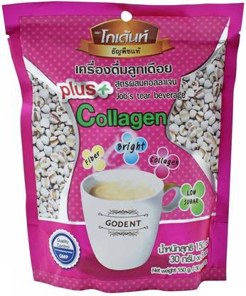 godent Pure Grain Plus Collagen Jobs Tear Beverage - 150g (5x30g) Pouch