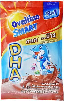 Ovaltine Smart DHA 3in1 Ready Mixed Beverage - 120g (4x30g) Pouch