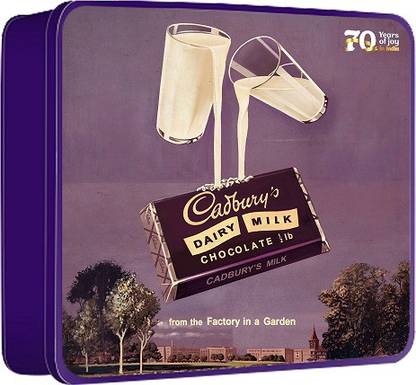 Cadbury Dairy Milk Limited Edition Vintage Tin Box Bars
