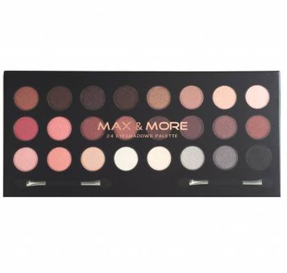 मैक्स एंड मोर 24 Colors Eyeshadows Paiette 24 g