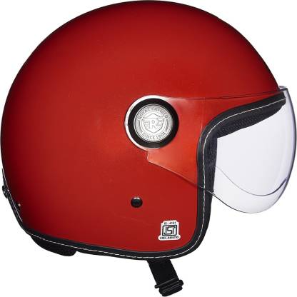 ROYAL ENFIELD TBX HELMET (OF) RED Motorbike Helmet