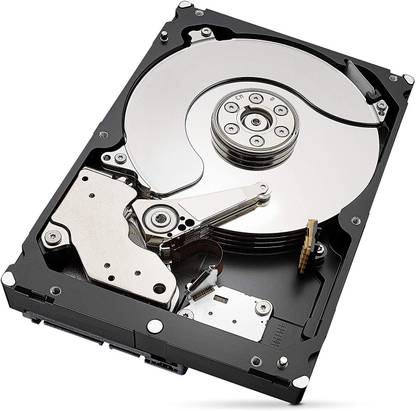 Seagate EXOS ENTERPRISE CONSTELLATION 4 TB Servers, Desktop Silver SATA Internal Hard Disk Drive (HDD) (EXOS 4TB 7E8)