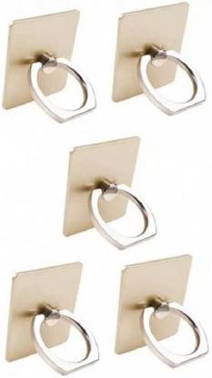 BLENDIA Set Of 5 Finger Ring STyle Gold Mobile Holder Mobile Holder